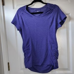 Tangerine purple active top
